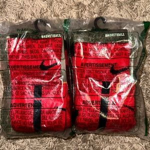 Nike Elite Crew Basketball Socks 2-PAIRS DRI-FIT